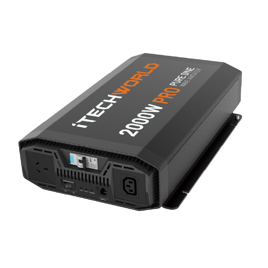 2000W PRO Pure Sine Wave Inverter with ATS and RCD