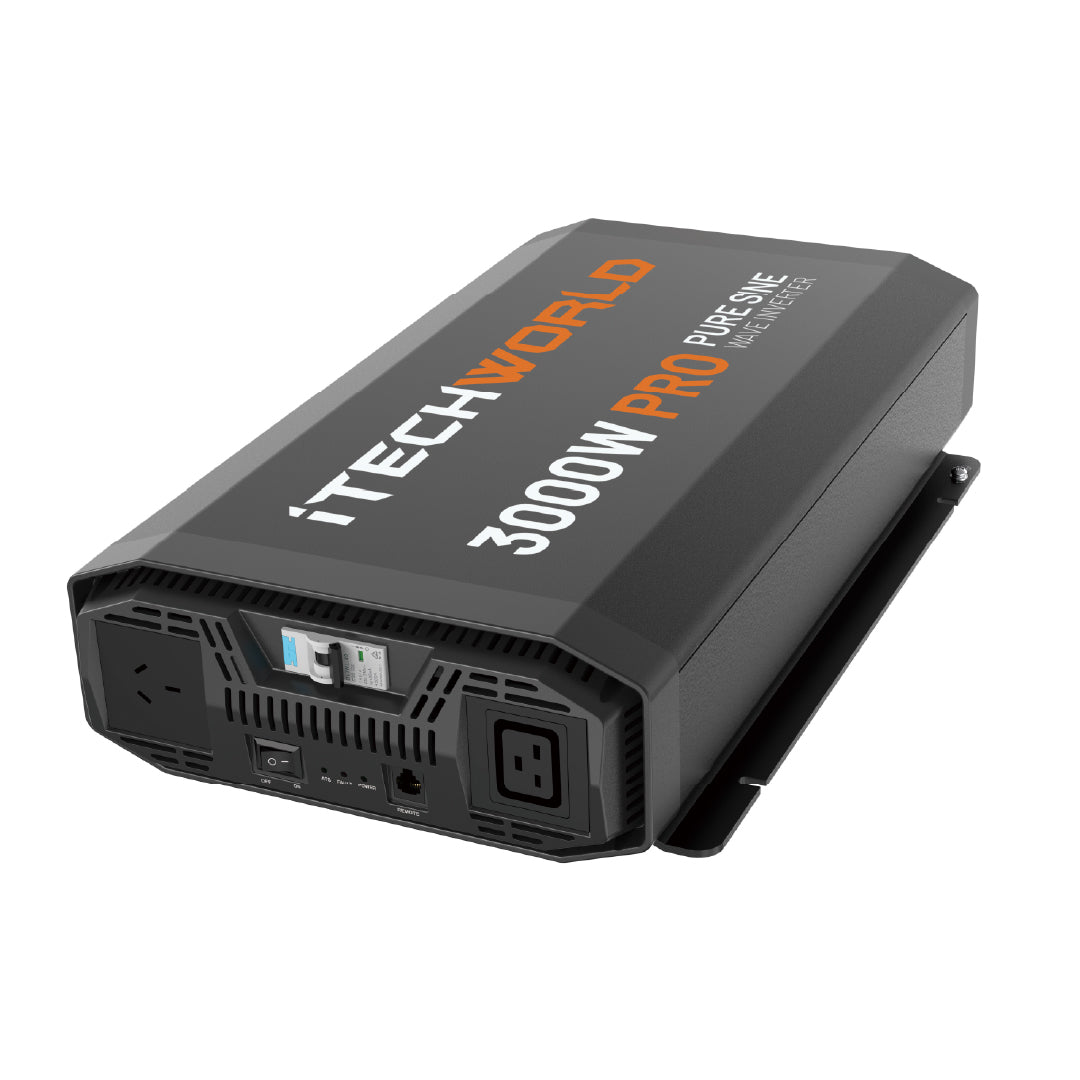 iTechworld 3000W PRO Pure Sine Wave Inverter with ATS & RCD