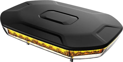 Compact 20W Amber LED Mini Beacon – Fixed Mount, 12 Flash Patterns