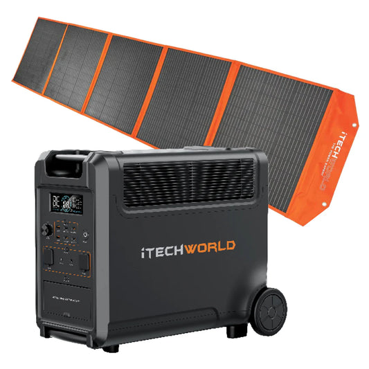 PS3600 PRO Portable Power Station & 300W ETFE Solar Blanket
