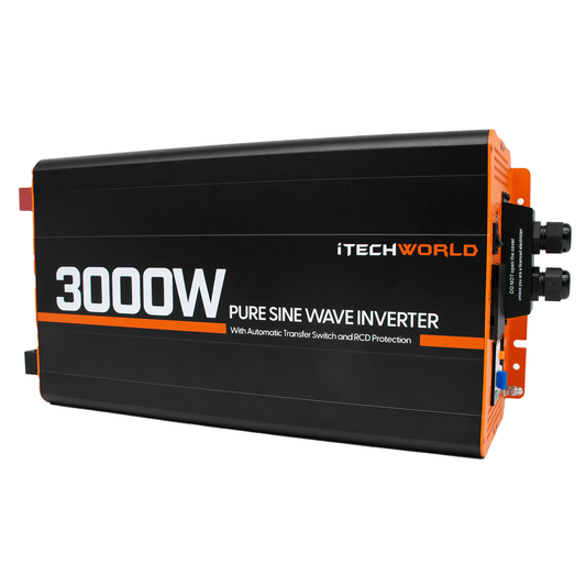 3000 Watt Pure Sine Wave Inverter with ATS and RCD