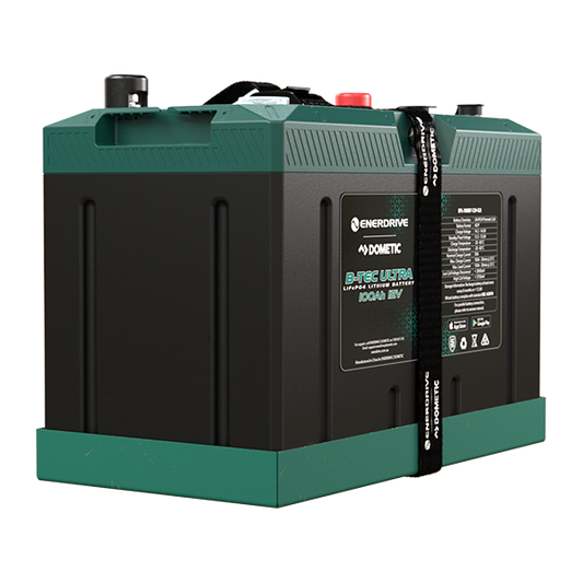 Enerdrive B-TEC ULTRA 12V 100Ah Lithium Battery IP67 Waterproof - Pre-Order for Late May