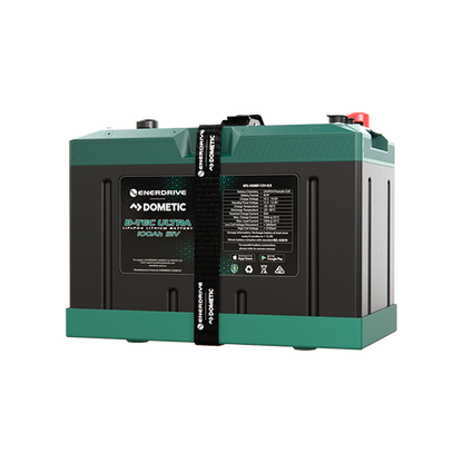 Enerdrive B-TEC ULTRA 12V 100Ah Lithium Battery IP67 Waterproof - Pre-Order for Late May