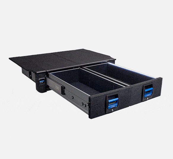 MSA 4x4 LandCruiser 300 Series Double Storage Drawer System
