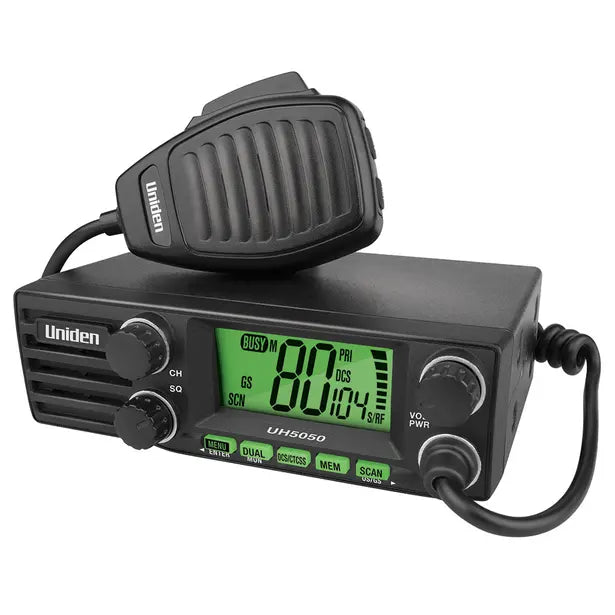 UNIDEN 5 Watt 12/24V UHF Handheld Din Radio - UH5050