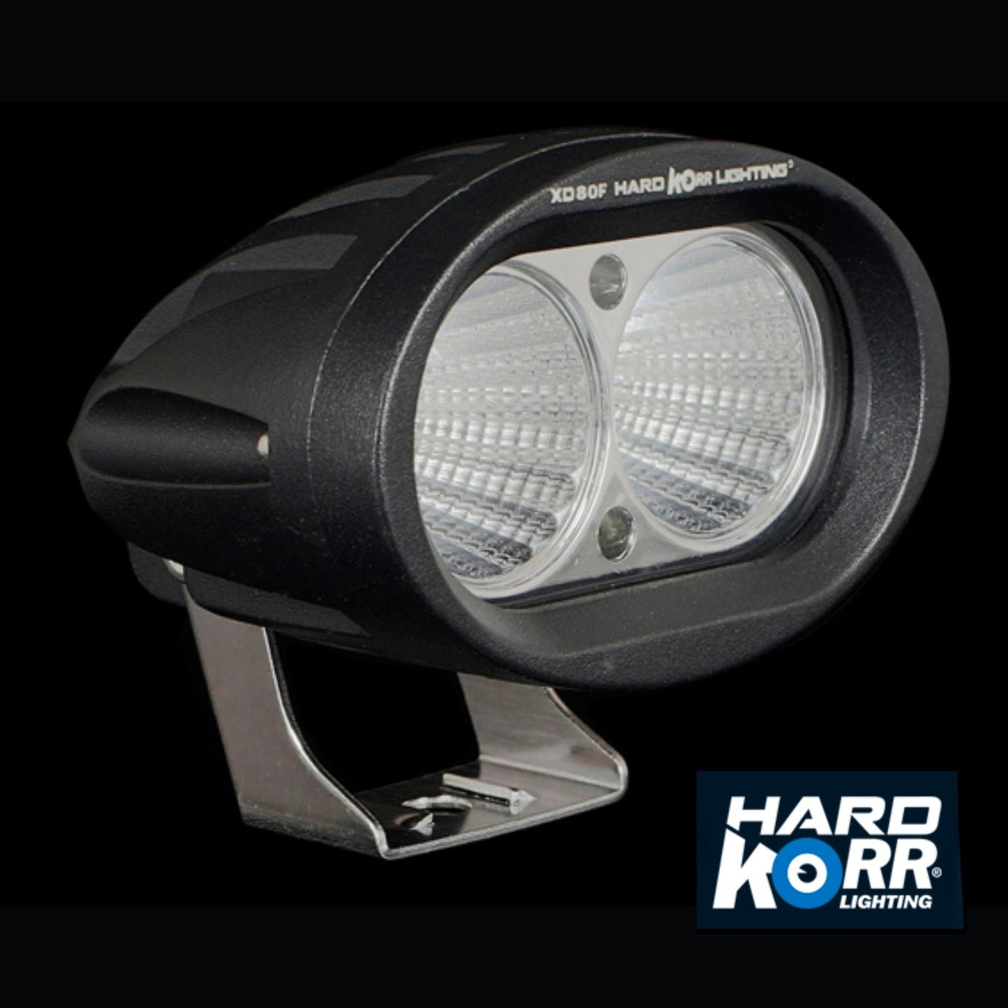 Hard Korr LED Driving Light Twin 10W Flood
