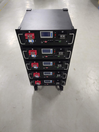 48V 100Ah LiFePO4 Battery, Nominal Voltage 51.2V