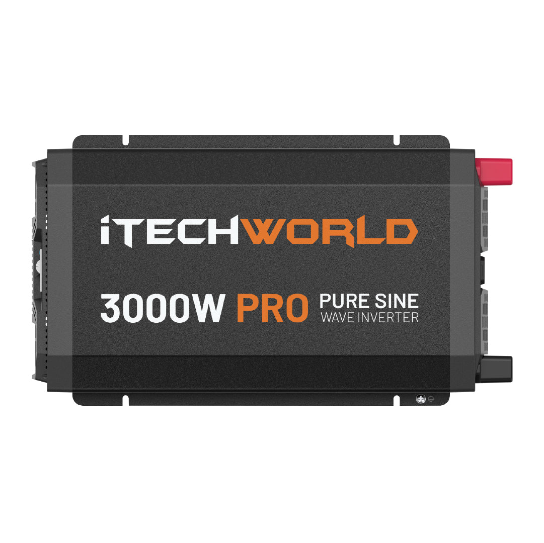 3000W PRO Pure Sine Wave Inverter with ATS and RCD