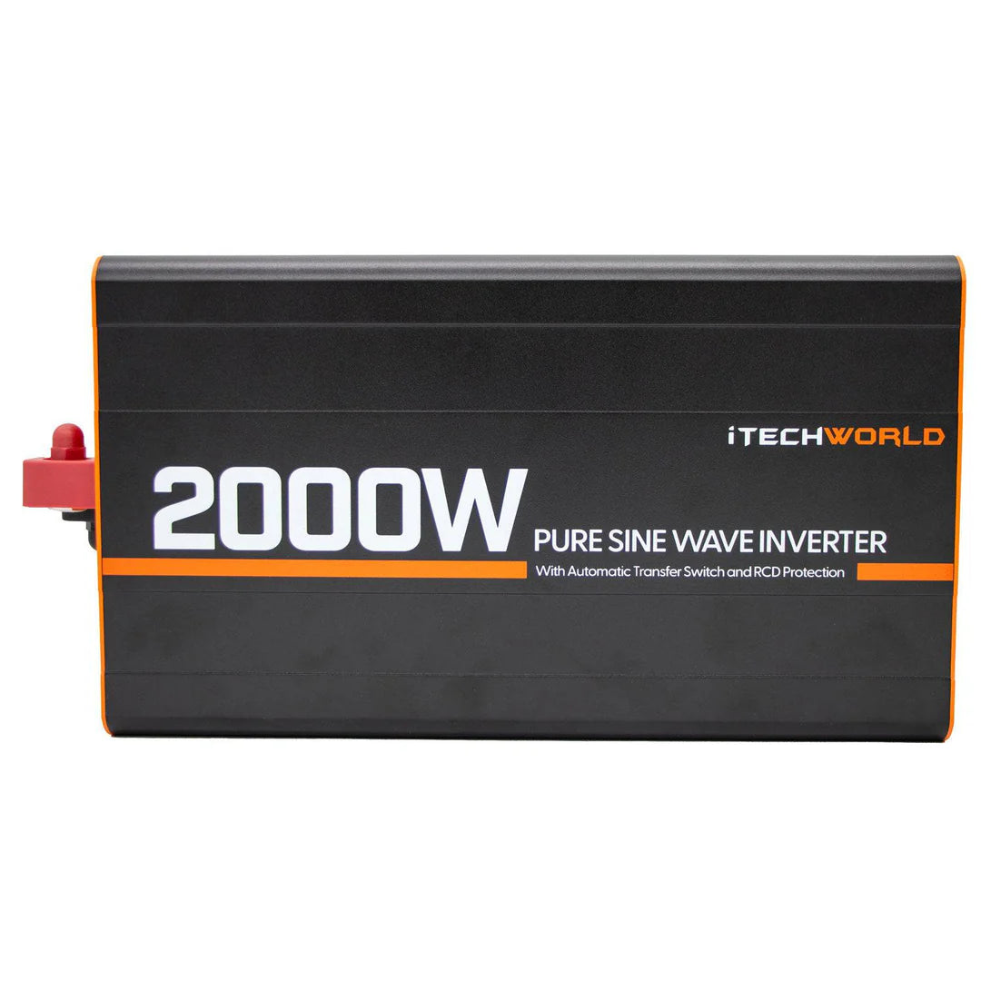 2000 Watt Pure Sine Wave Inverter with ATS and RCD