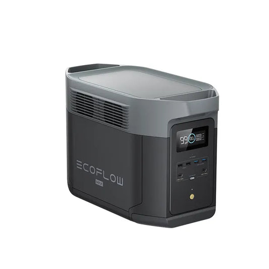 ECOFLOW Delta 2 Max 2400W 2048Wh (170Ah At 12V) Battery Power Station EFDELTA2MAX