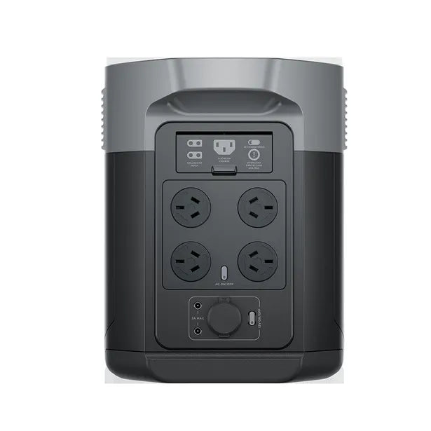ECOFLOW Delta 2 Max 2400W 2048Wh (170Ah At 12V) Battery Power Station EFDELTA2MAX