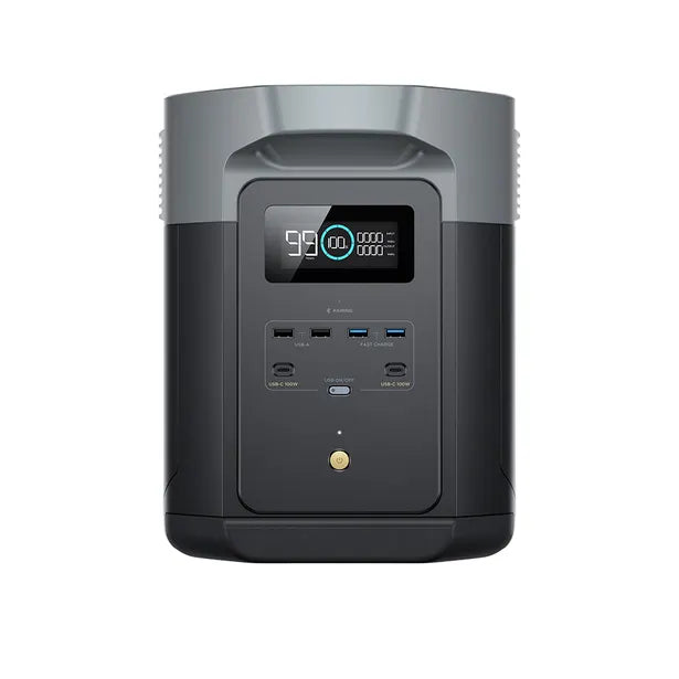 ECOFLOW Delta 2 Max 2400W 2048Wh (170Ah At 12V) Battery Power Station EFDELTA2MAX