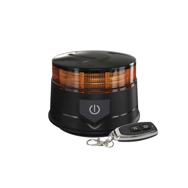 CROSSFIRE 75mm Magnetic Mount Remote Controlled Battery Beacon B75RC