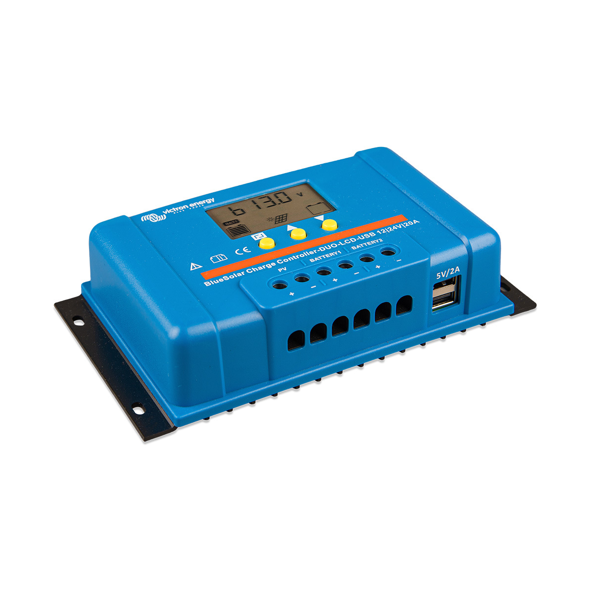 Victron BlueSolar PWM Duo - LCD & USB 12/24V-20A