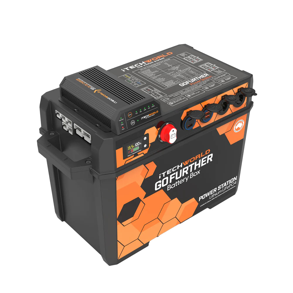 GoFurther Battery Box with Integrated iTECHDCDC40