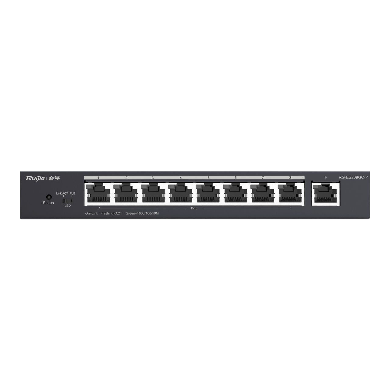 Ruijie Reyee RG-ES209GC-P 9-Port Managed PoE+ Switch