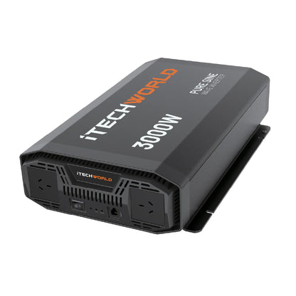 iTechworld 3000W Pure Sine Wave Inverter 12V to 240V