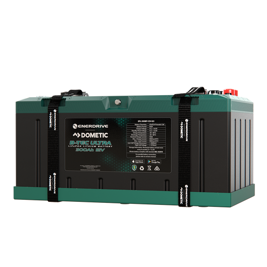 Enerdrive B-TEC ULTRA 12V 300Ah Lithium Battery IP67 Waterproof