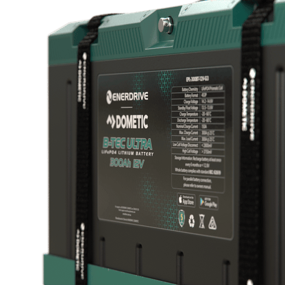 Enerdrive B-TEC ULTRA 12V 300Ah Lithium Battery IP67 Waterproof