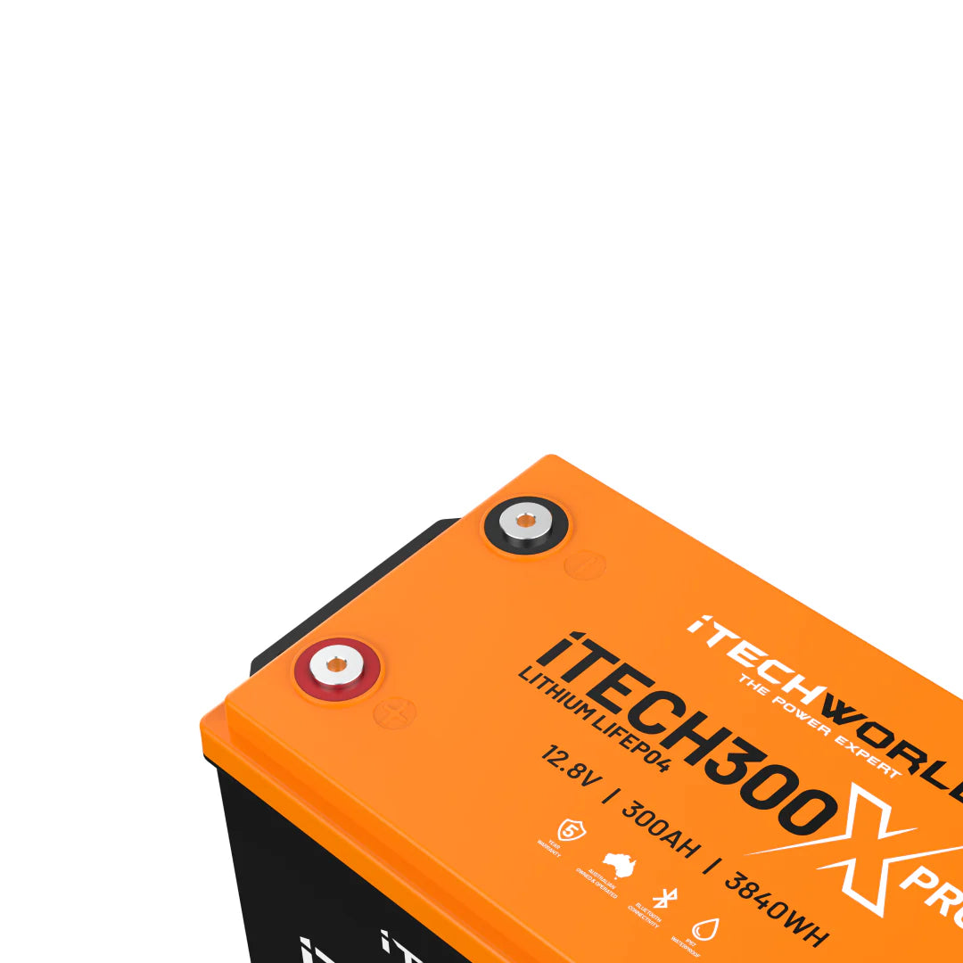 iTechworld iTECH300X PRO Deep Cycle Lithium Battery with Bluetooth LiFePO4 300Ah