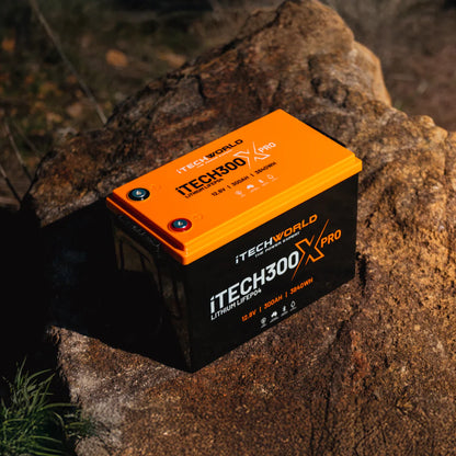 iTechworld iTECH300X PRO Deep Cycle Lithium Battery with Bluetooth LiFePO4 300Ah