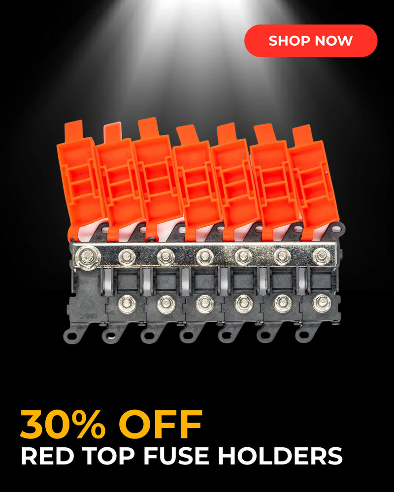 Red Top Fuse Holders