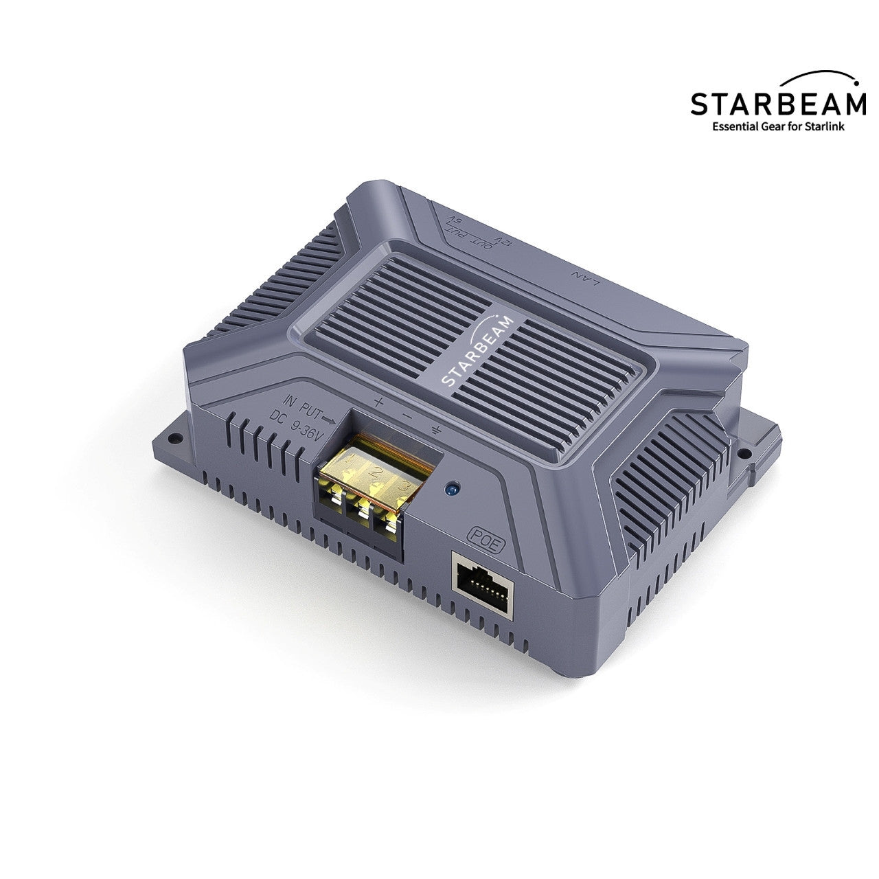 STARBEAM Starlink Mini DC to PoE Power Converter with Cudy TR3000 Travel Router