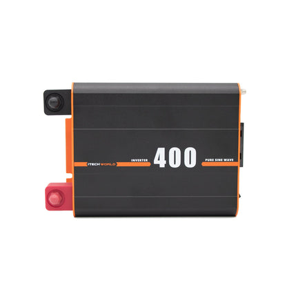 iTECH400W - 400 Watt 12V Pure Sine Wave Inverter