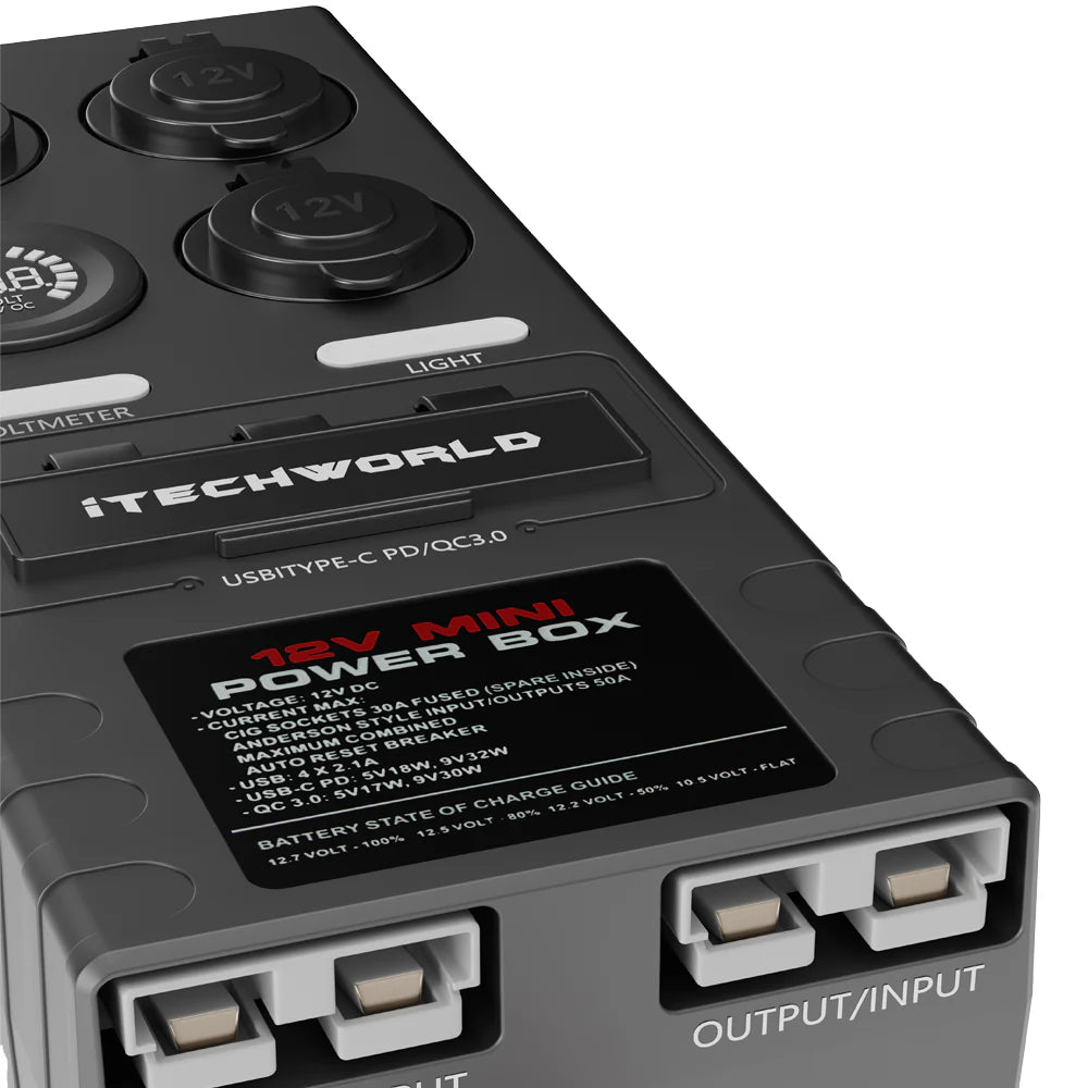 ITECHWORLD 12V MINI CONTROL BOX - PREORDER - DECEMBER DELIVERY