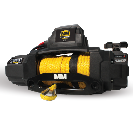 Mean Mother Tough Mumma 9600lb 4x4 winch with synthetic rope MMEW96S