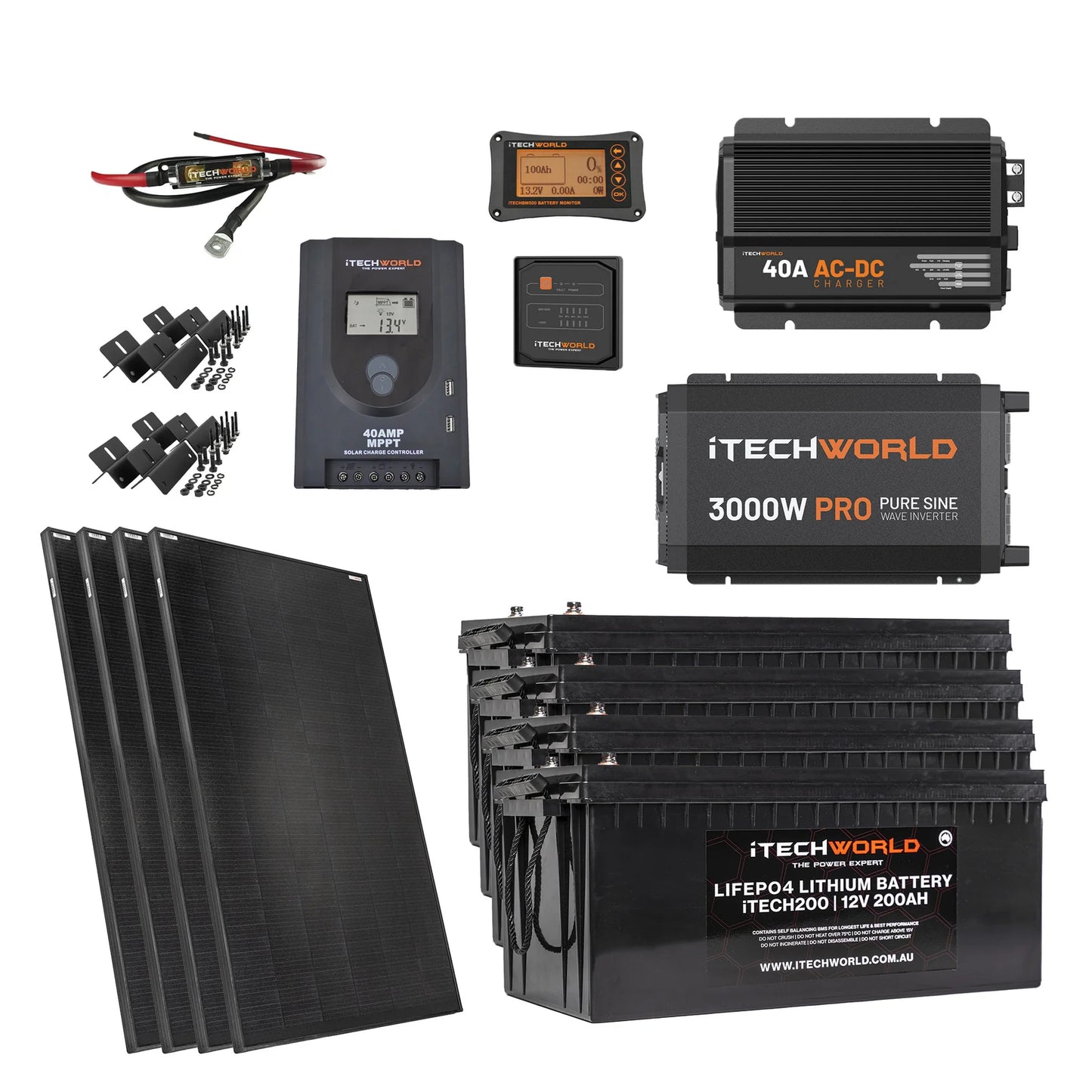 iTechworld Off Grid System 10.24kWh