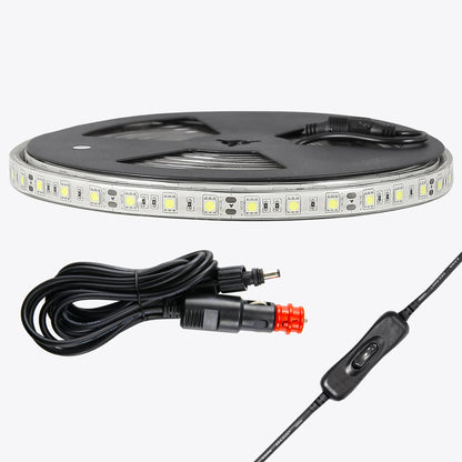 Hard korr 5m Stick-On White LED Flexible Tape Light