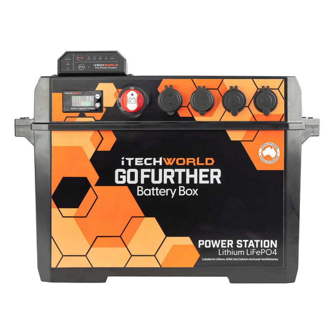 GOFURTHER PORTABLE DUAL BATTERY SYSTEM 100AH