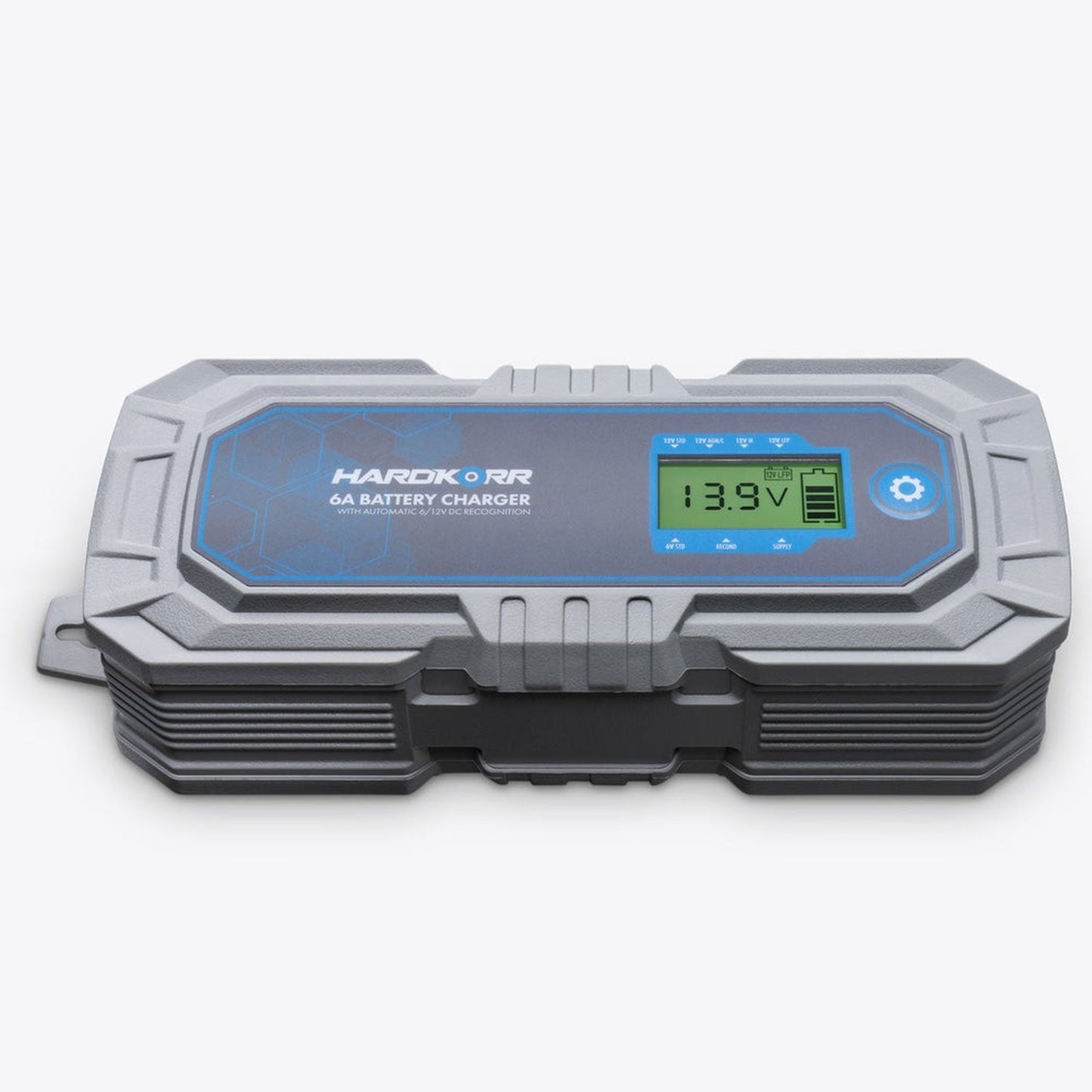 Hard Korr 6A AC Battery Charger with Automatic 6/12V DC Recognition