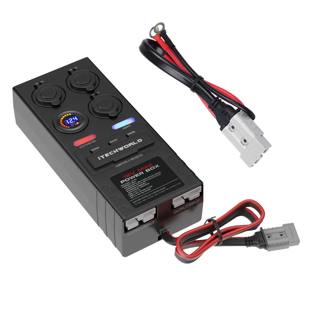 ITECHWORLD 12V MINI CONTROL BOX - PREORDER - DECEMBER DELIVERY