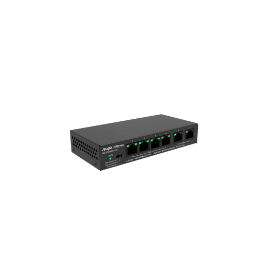 Ruijie RG-ES106D-P V2, 6-port 10/100Mbps Desktop Unmanaged Switch