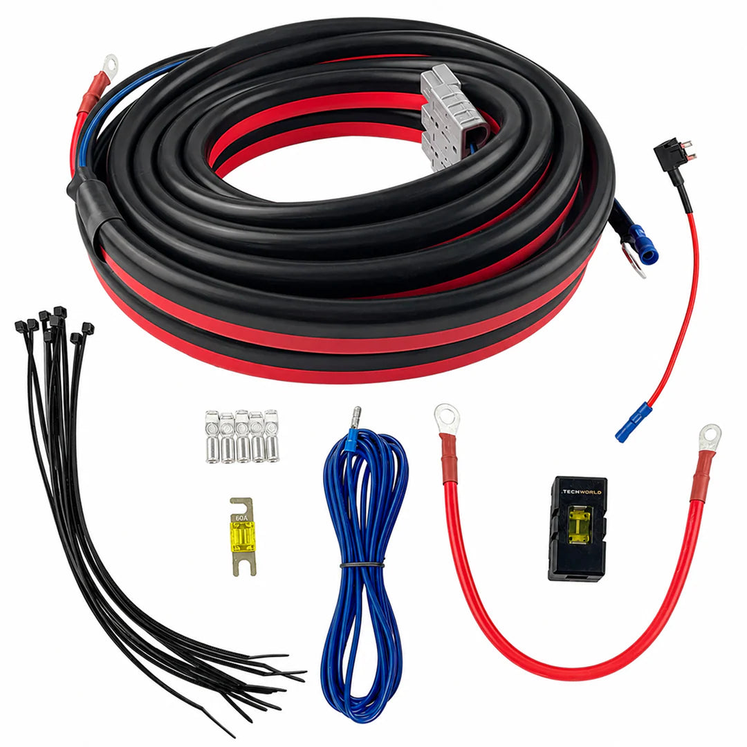 iTechworld Plug & Play 40A DCDC Wiring Kit