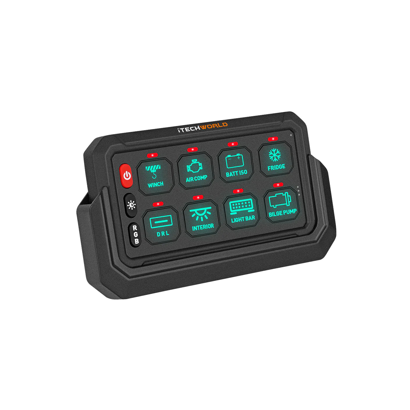 iTechworld Wireless Switch Panel 8 GANG – Voltage Electrical Supplies