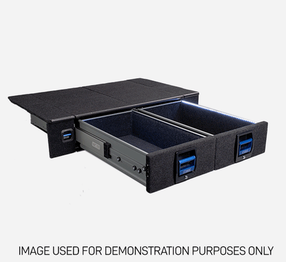 MSA 4x4 Everest Double Storage Drawer System