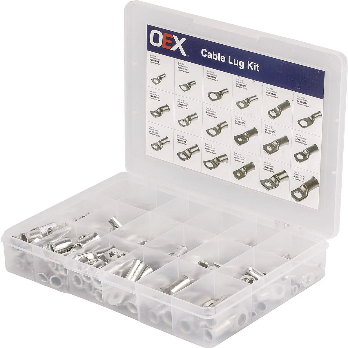 OEX Flare Entry Lug Kit 165 Pce - ACX0120FE