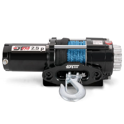 Drivetech 4X4 2500lb 12V ATV/Trailer Winch with Synthetic Rope