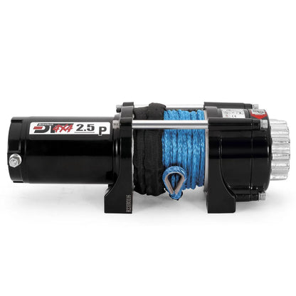 Drivetech 4X4 2500lb 12V ATV/Trailer Winch with Synthetic Rope