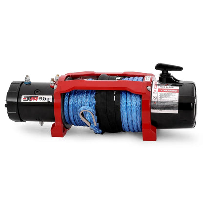 Drivetech 4X4 9500lb 12V 4X4 Winch with Synthetic Rope