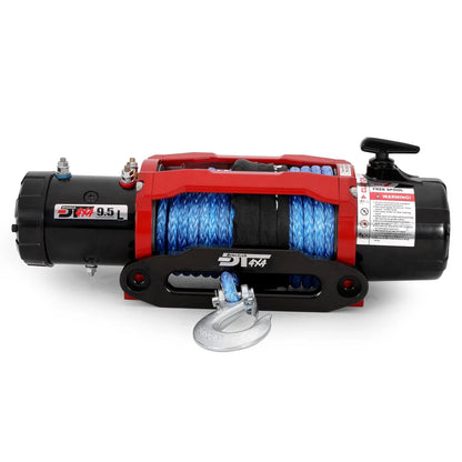 Drivetech 4X4 9500lb 12V 4X4 Winch with Synthetic Rope