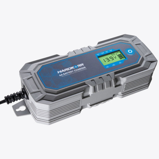 Hard Korr 6A AC Battery Charger with Automatic 6/12V DC Recognition