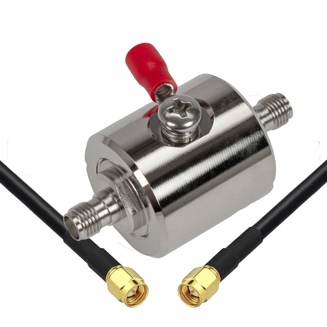Powertec CEL-FI Lightning Arrestor Kit | SMA Surge Protector & Patch Lead