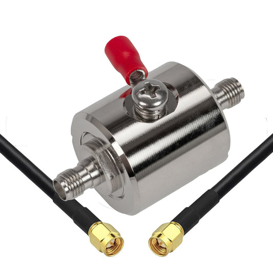 Powertec CEL-FI Lightning Arrestor Kit | SMA Surge Protector & Patch Lead
