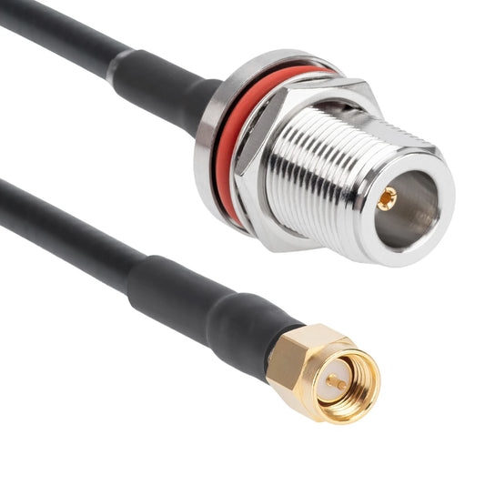 Powertec L-195 Patch Cable N Female to SMA Male 40cm