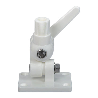 Marine Mount - Nylon 2-Way Adjustable Knock-Down Mount, 1"-14 UNS thread