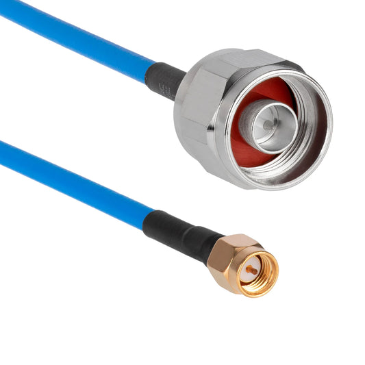 Powertec PSF-402 Patch Cable N Male to SMA Male Low PIM 1m